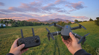 E88 MAX Foldable Dual-Camera Drone with One-Key Takeoff