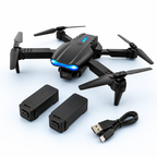 E99 Pro Foldable Beginner Drone with Dual Camera & 2 Batteries